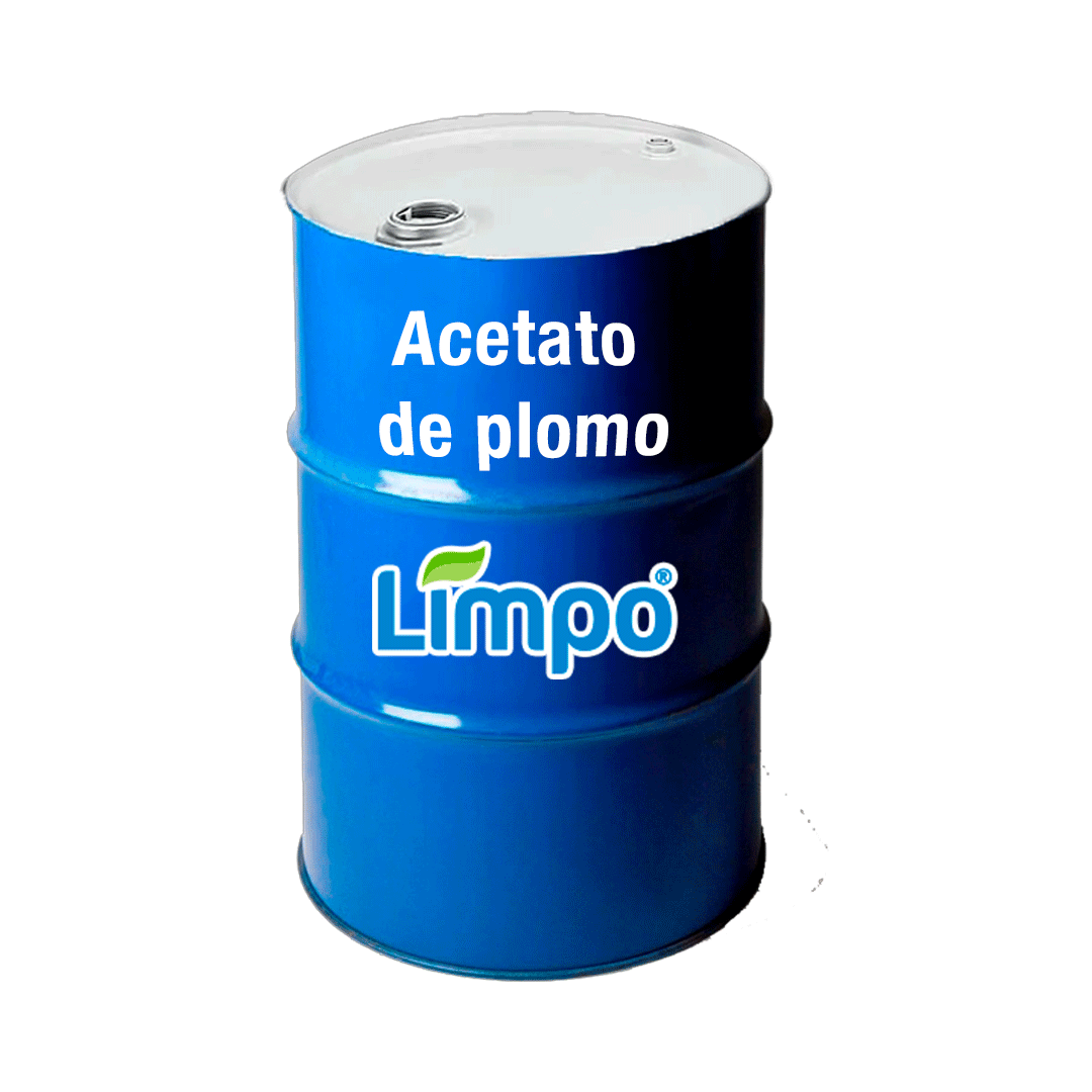 Acetato de plomo de uso industrial de Limpo Químicos