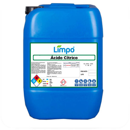 Ácido cítrico industrial de Limpo Químicos