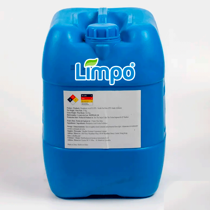 Ácido fosfórico industrial de Limpo Químicos