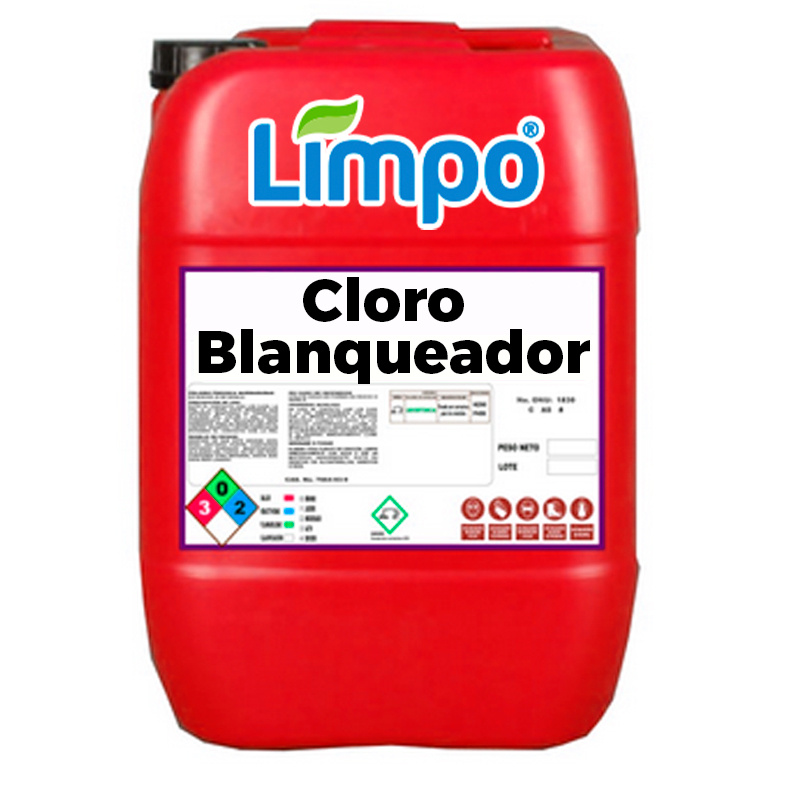 Cloro blanqueador de Limpo Químicos