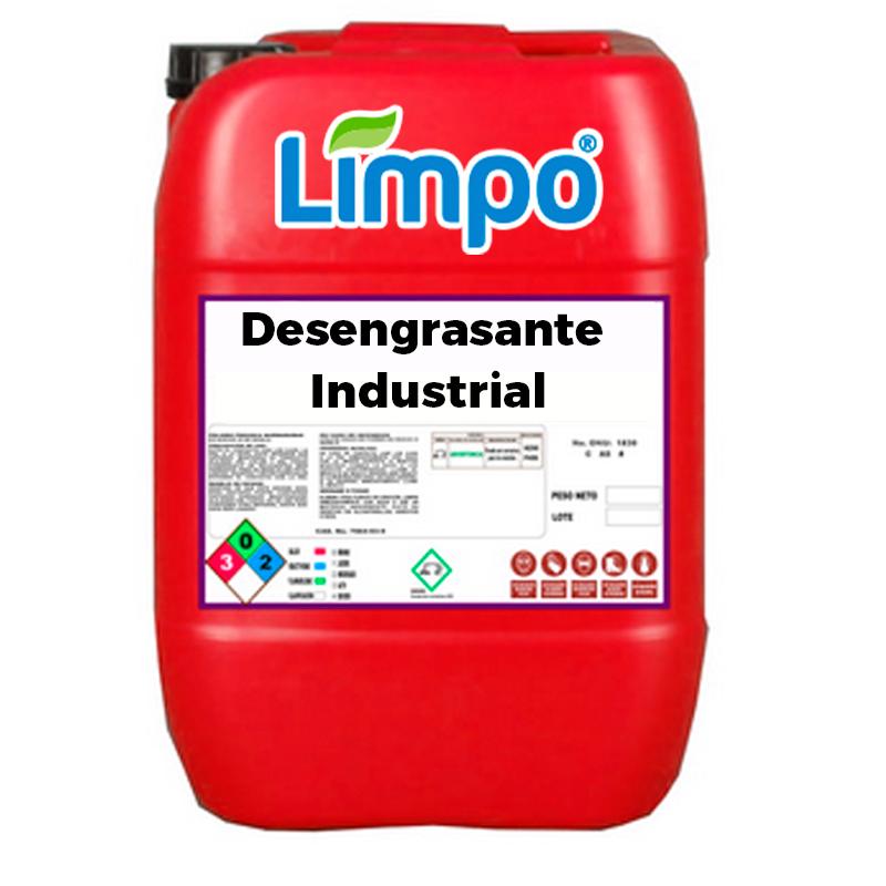 Desengrasante de uso industrial de Limpo Químicos