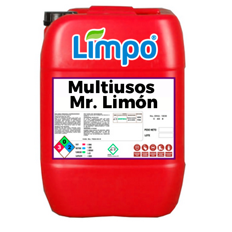 Limpiador multiusos Mr. Limón de Limpo Químicos